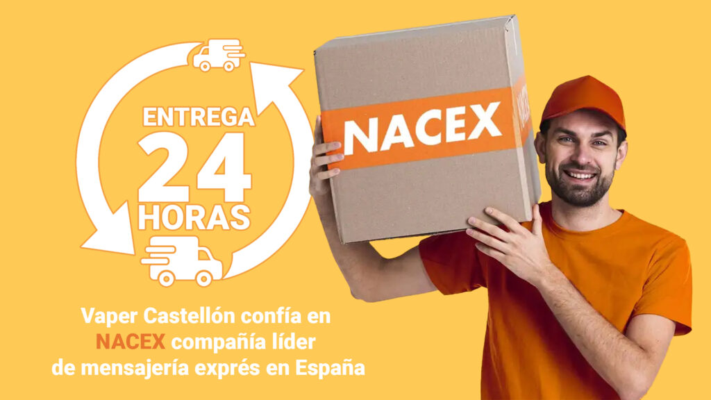 Entregas a través de nacex 24 horas